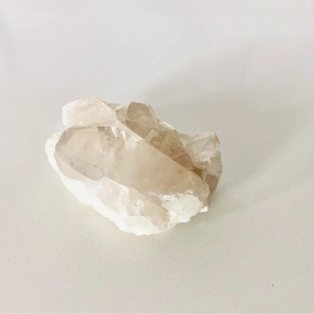 Clear Quartz Genuine 3.5” Crystal Cluster Boho Gypsy Meditation Yoga Gemstone